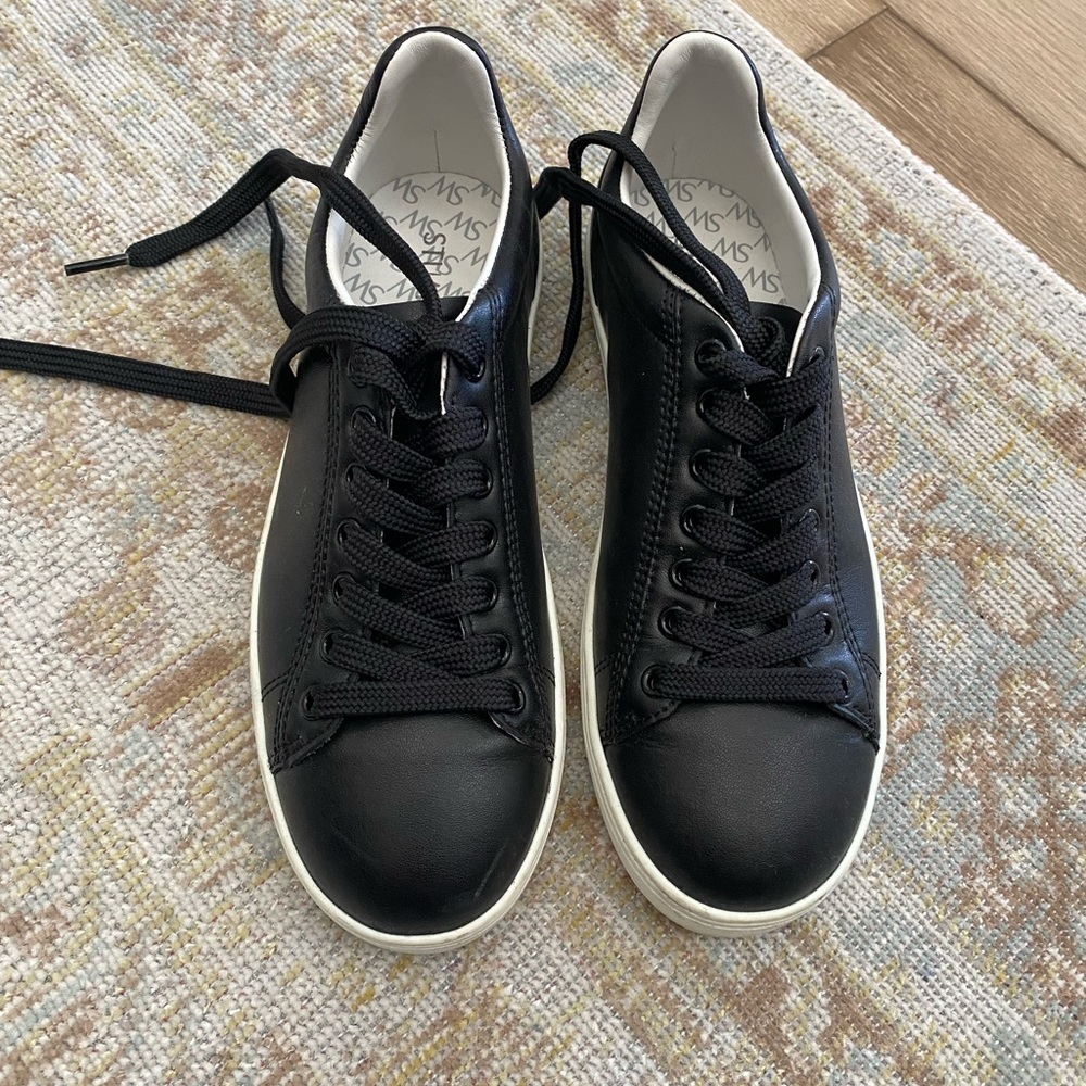 Stuart Weizmann black sneakers